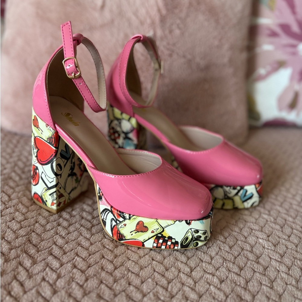 Pink Retro Platforms - Picture 6 of 9